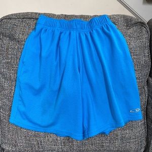 C9 by Champion Core Mesh Aqua Athletic Shorts, Size Youth M (8-10)